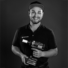 Bild des Autor und Einhell Produkttrainers Philip Maier.