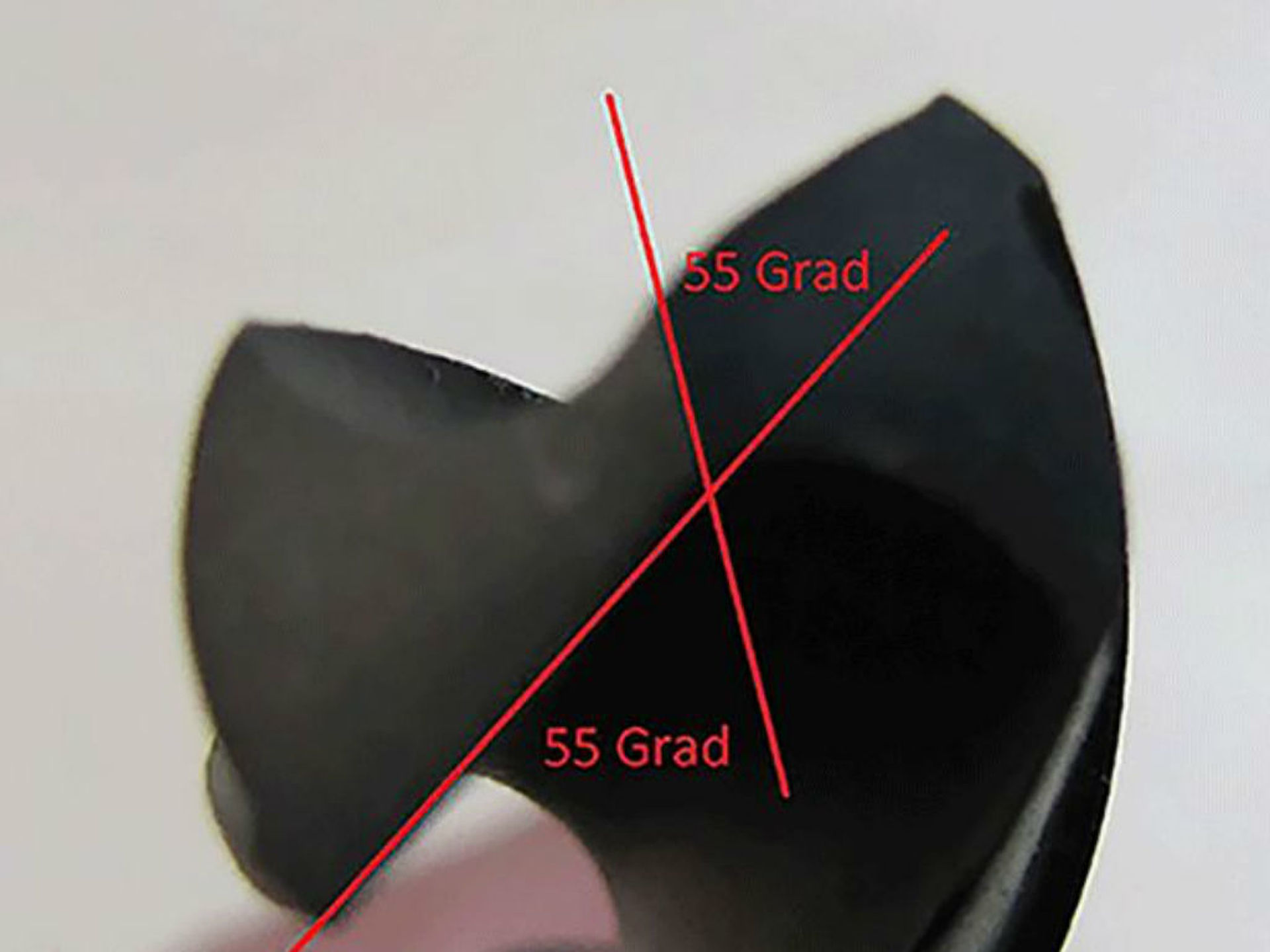 Drill sharpening deals angle guide