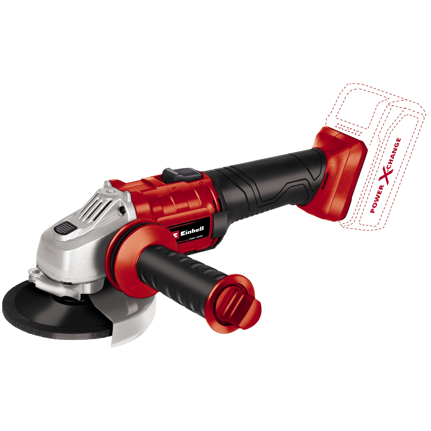 Image of the cordless angle grinder.