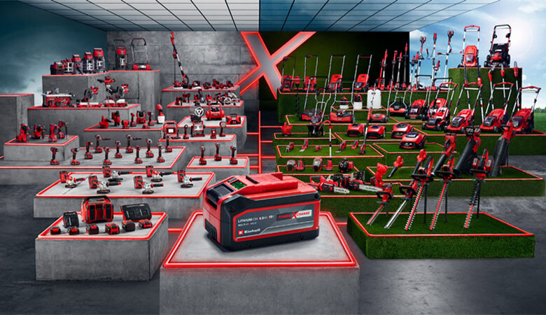 power x-change battery with all pxc tools